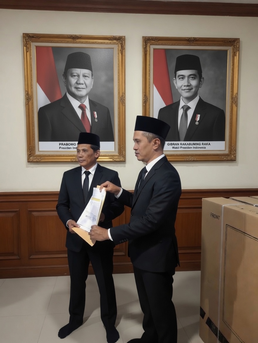 Serah terima Tv Digital Merah Putih